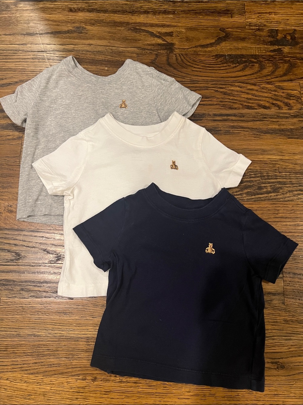 GAP T-Shirt Bundle  6-12 Month Boys Short Sleeve Tees with GAP Teddy